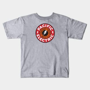 Retro Pacific Electric Railway Kids T-Shirt